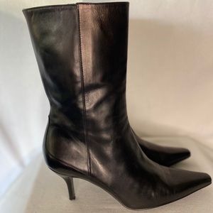 Cole Haan Fine Leather Ankle Boot